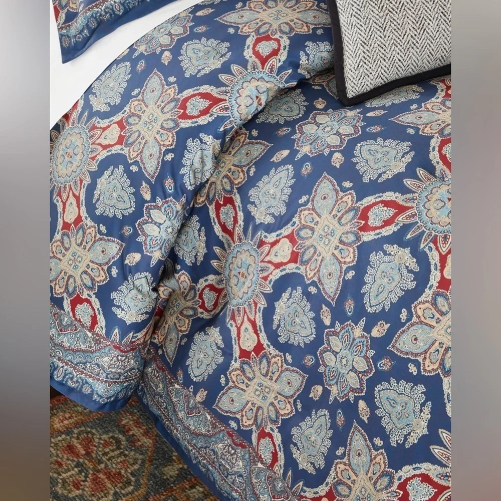 NWT Ralph Lauren Archer Foulard Full / Queen Comforter